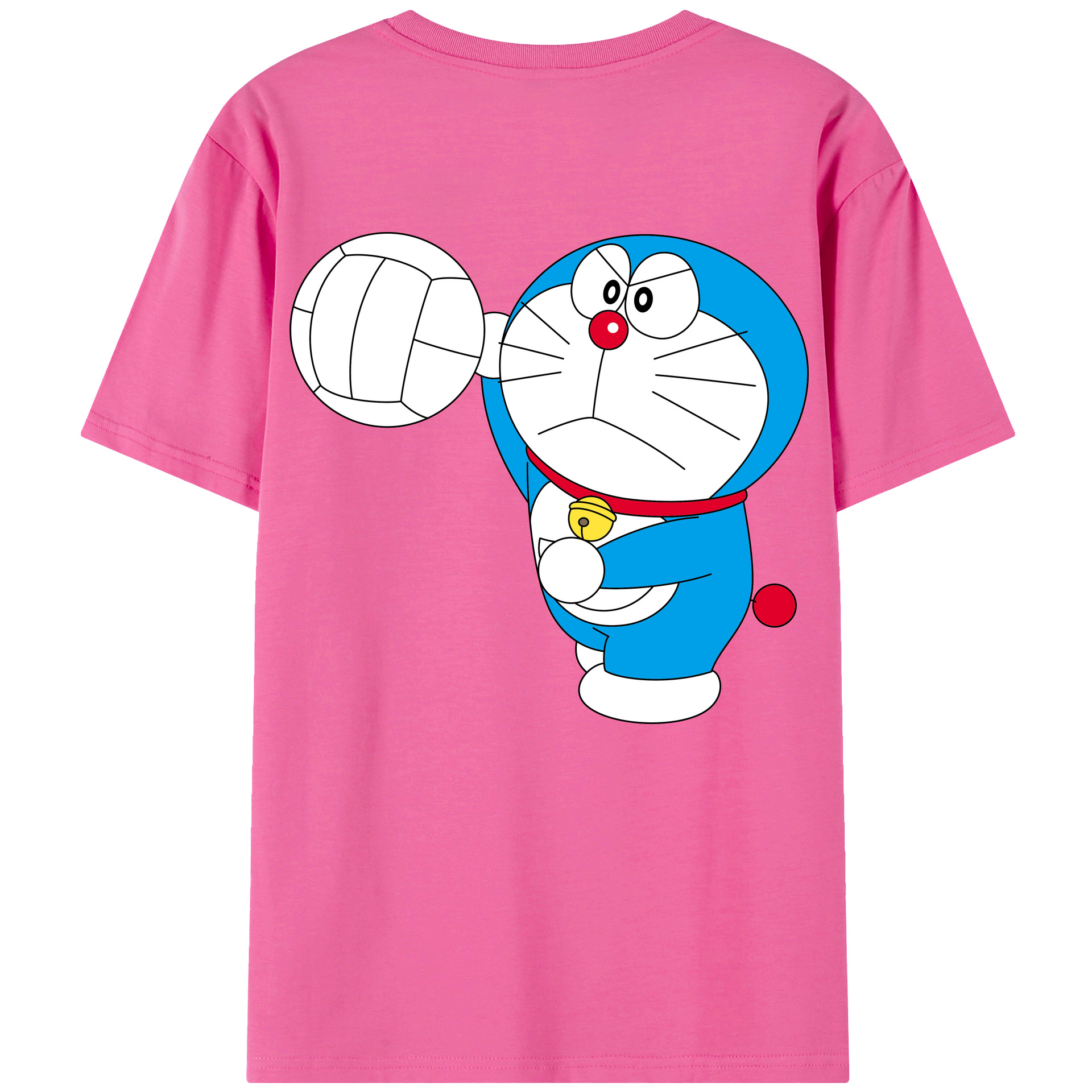 （画像用） ドラえもん Doraemon レディース半袖Tシャツ(バックプリント)